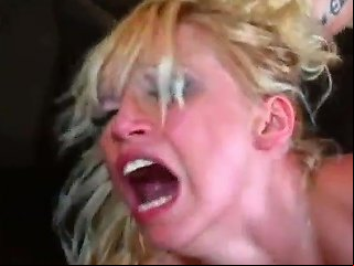 Hot Blond Milf Hard Analsex